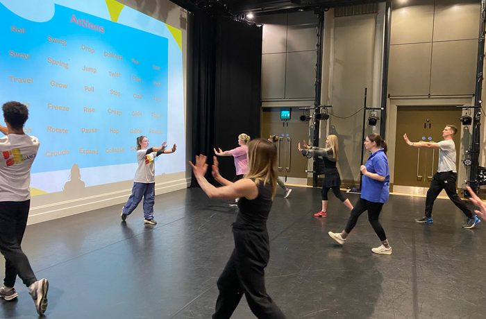 Leap Movement Example Leap Dance Toolkit for Primary Schools | PDSW
